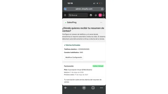 SalesPing ‑ Whatsapp and SMS screenshot