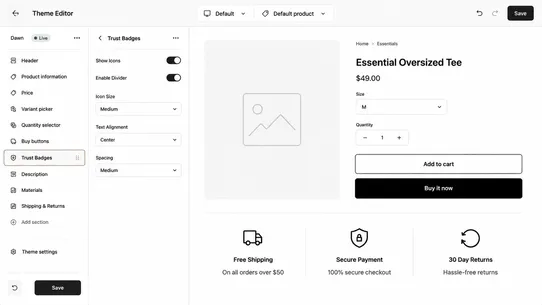 Ascend ‑ Sections &amp; Blocks screenshot