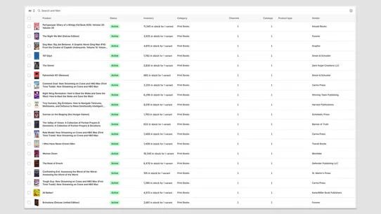 Emersoft Books screenshot