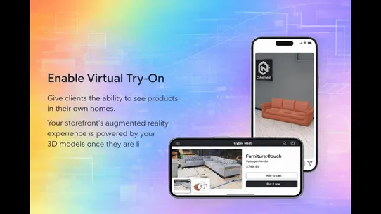 Virtual AR Experience screenshot