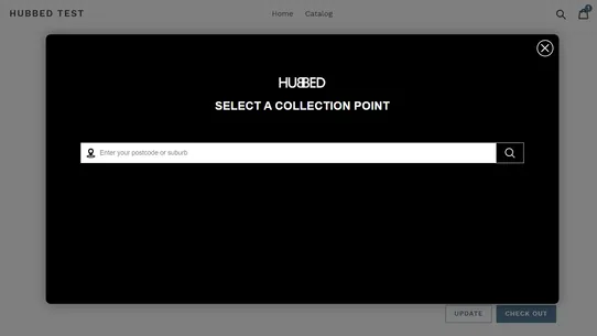 HUBBED Click &amp; Collect screenshot