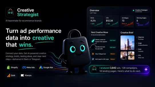 Selzee: AI Creative Strategist screenshot