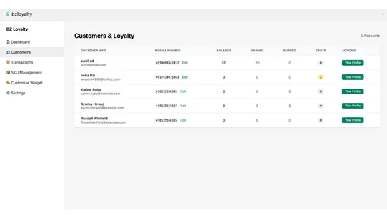 BZ Loyalty screenshot