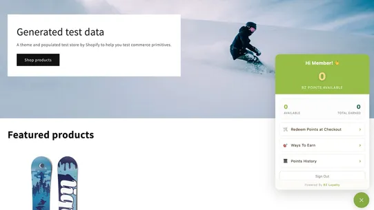 BZ Loyalty screenshot