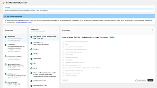 Protected Shops ‑ Rechtstexte screenshot