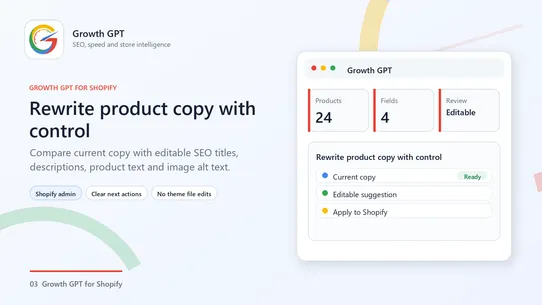 SEO Google ChatGPT ‑ Growth AI screenshot