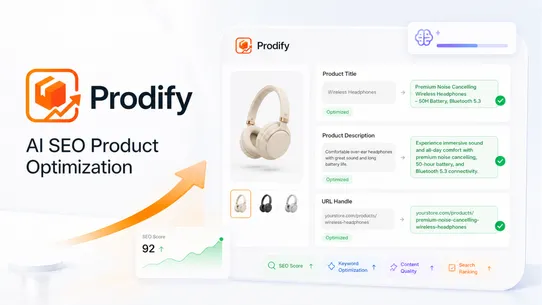 Prodify ‑ Products SEO screenshot