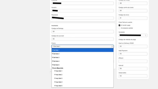 Integracion TNS screenshot