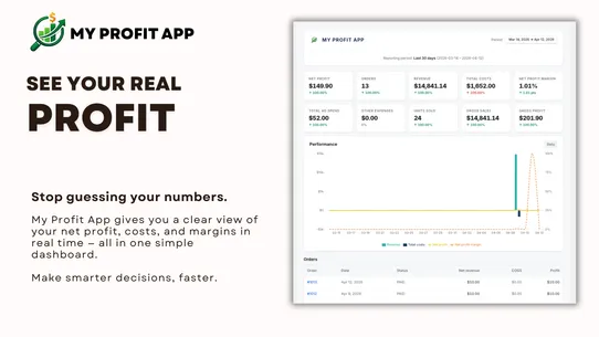 My Profit App screenshot