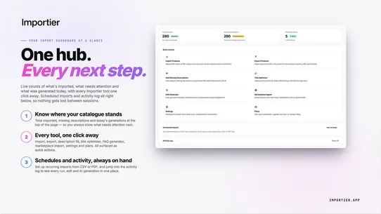Importier: AI Product Import screenshot