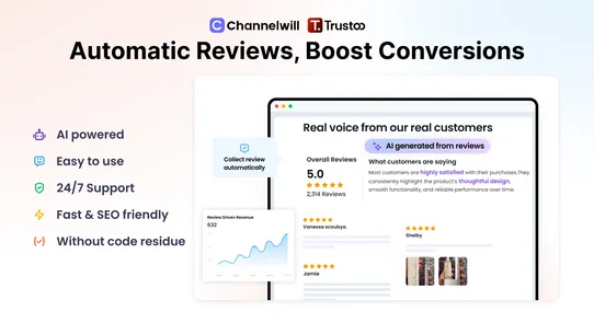 Trustoo AI Product Reviews App screenshot