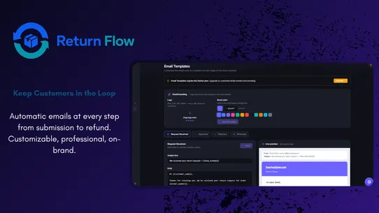 TrackBack ‑ Smart Returns screenshot