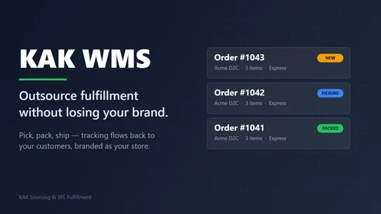 KAK WMS screenshot