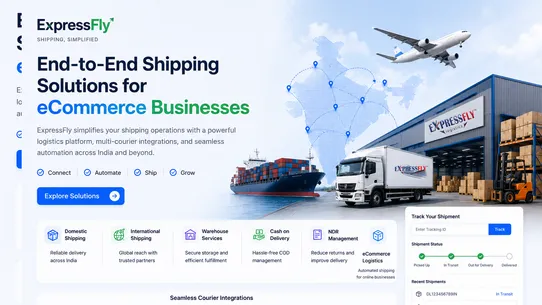 EXPRESSFLY LOGISTICS screenshot