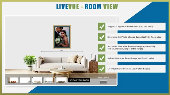 LIVEARf ‑ Realize Arts, Frames screenshot