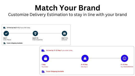 Delivery Estimation ‑ bysimpli screenshot