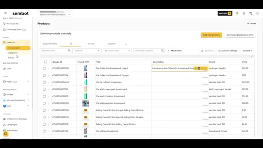 Sembot screenshot