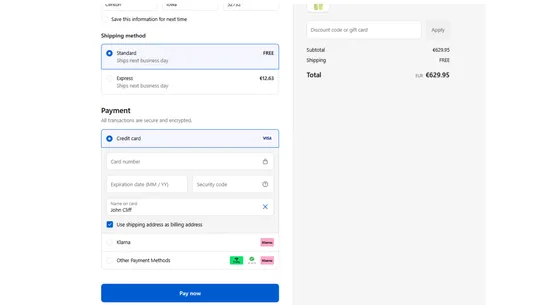 ACI Worldwide Card Payments screenshot