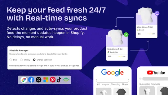 FeedNexa Google Shopping Feed screenshot