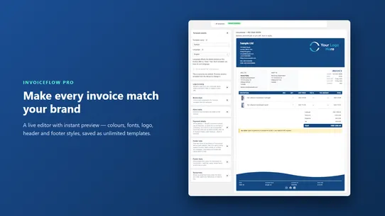 InvoiceFlow Pro screenshot