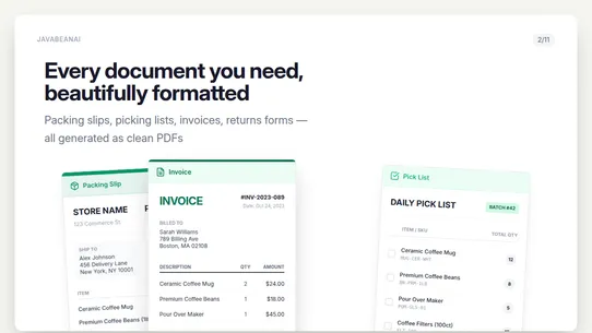 Pick and Pack: Order Printing screenshot