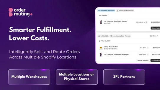 Order Routing Plus screenshot