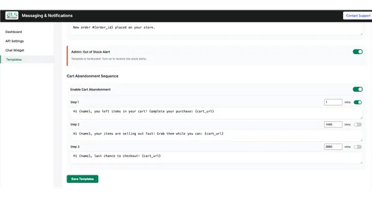 WhatsApp CRM: Marketing, Inbox screenshot