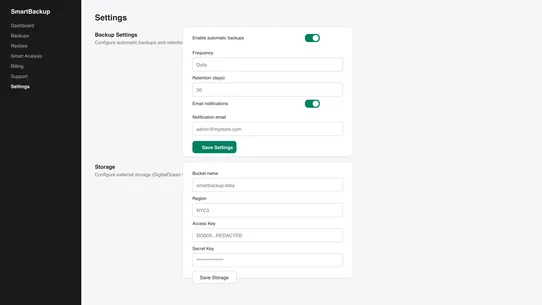Smart Backup ‑ Backup Restore screenshot