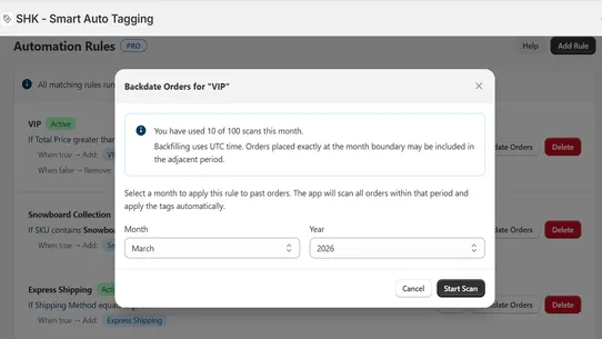 SHK ‑ Smart Auto Tagging screenshot