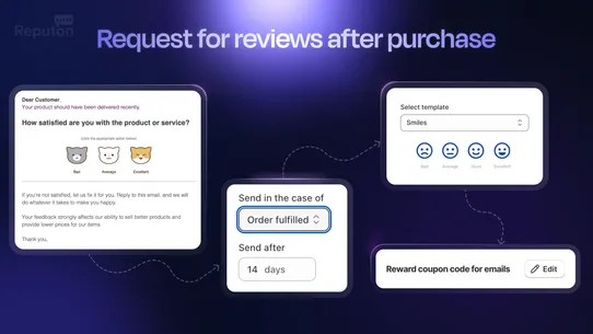Reputon Customer Reviews App screenshot