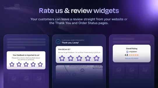 Reputon Customer Reviews App screenshot