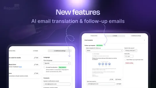 Reputon Customer Reviews App screenshot
