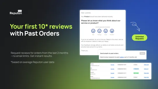 Reputon Customer Reviews App screenshot