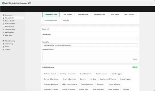 YCF Digital ‑ Full Content SEO screenshot