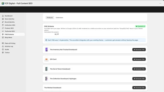 YCF Digital ‑ Full Content SEO screenshot