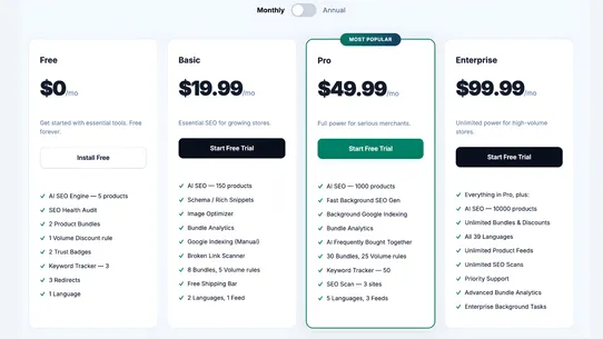 Growth Suite screenshot