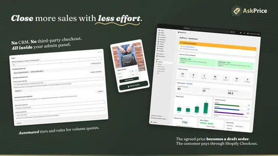 AskPrice: Hybrid Quote App screenshot