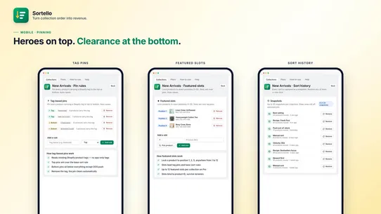 Sortello ‑ Collection Sorting screenshot