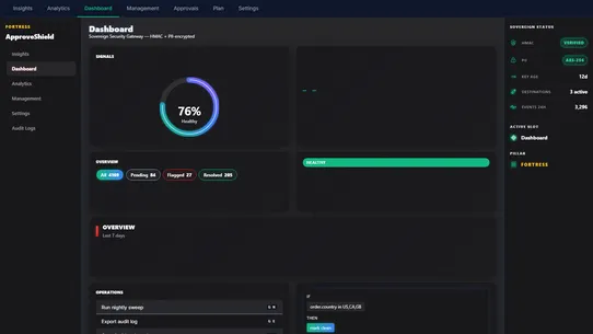 ApproveShield screenshot