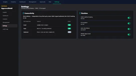 ApproveShield screenshot