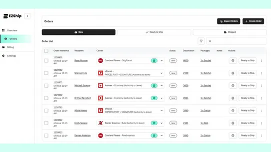 EZShip screenshot