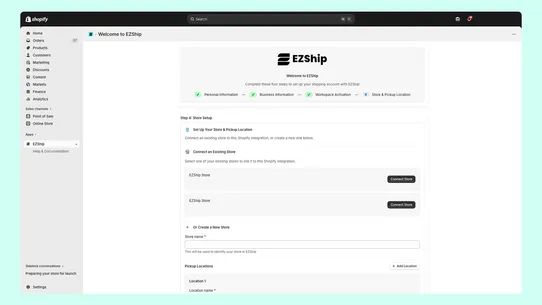 EZShip screenshot