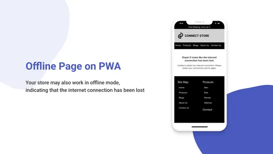 PWA ‑ iOS &amp; Android Mobile App screenshot