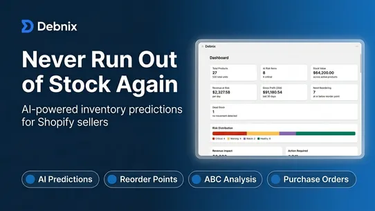 Debnix ‑ AI Inventory Manager screenshot