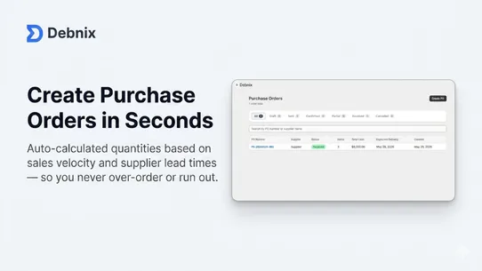 Debnix ‑ AI Inventory Manager screenshot