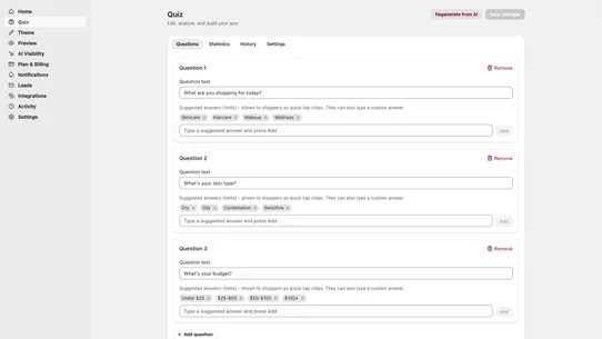 GiftX: AI Discovery Platform screenshot