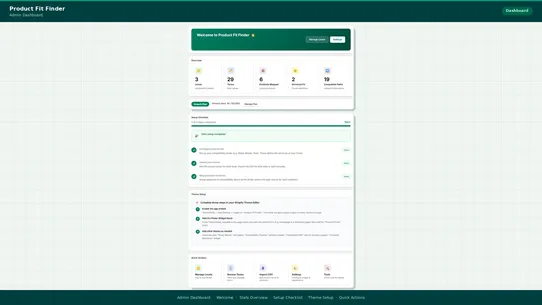 Codizex ‑ Product Fit Finder screenshot