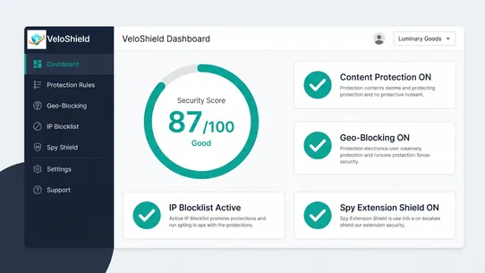 VeloShield Disable Right Click screenshot