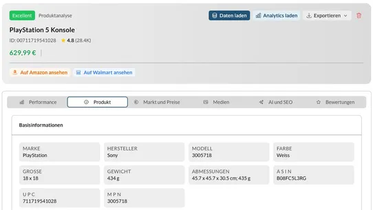 ProductDataCloud screenshot
