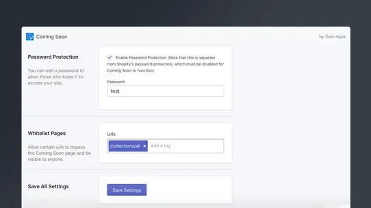 Coming Soon Pre‑Launch Builder screenshot